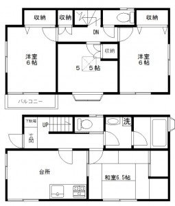 羽沢町　間取図