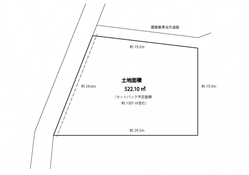 土地区画図　三浦市海外町