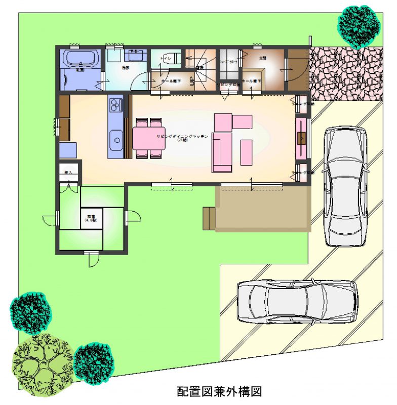 参考プラン（配置図）