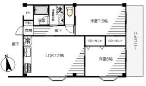 ボナージュ宮崎台間取り