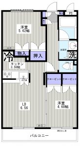 宮崎台リージェンシーの間取