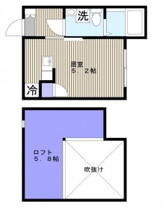 ＬＵＤＩＣＡ鷺沼の間取