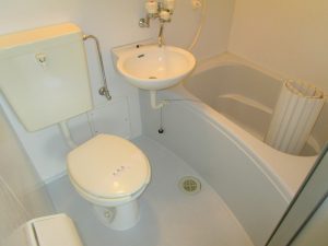 グランデール宮崎台の浴室