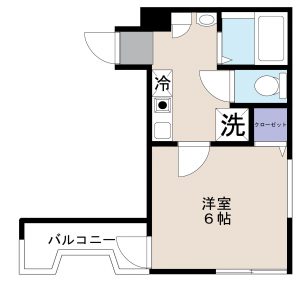 アルカサール武蔵新城間取り