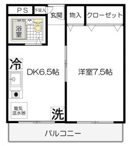 グランデール宮崎台の間取り