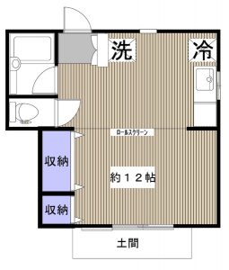 メゾンニューエイワの間取り