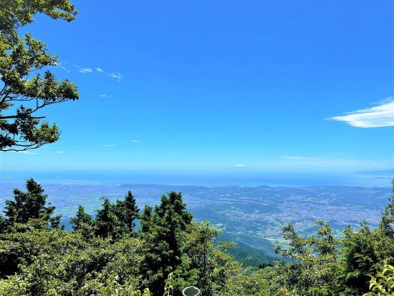 山の眺望